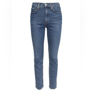 AGOLDE MERREL SLIM FIT JEAN CINEMA BLUE NWT